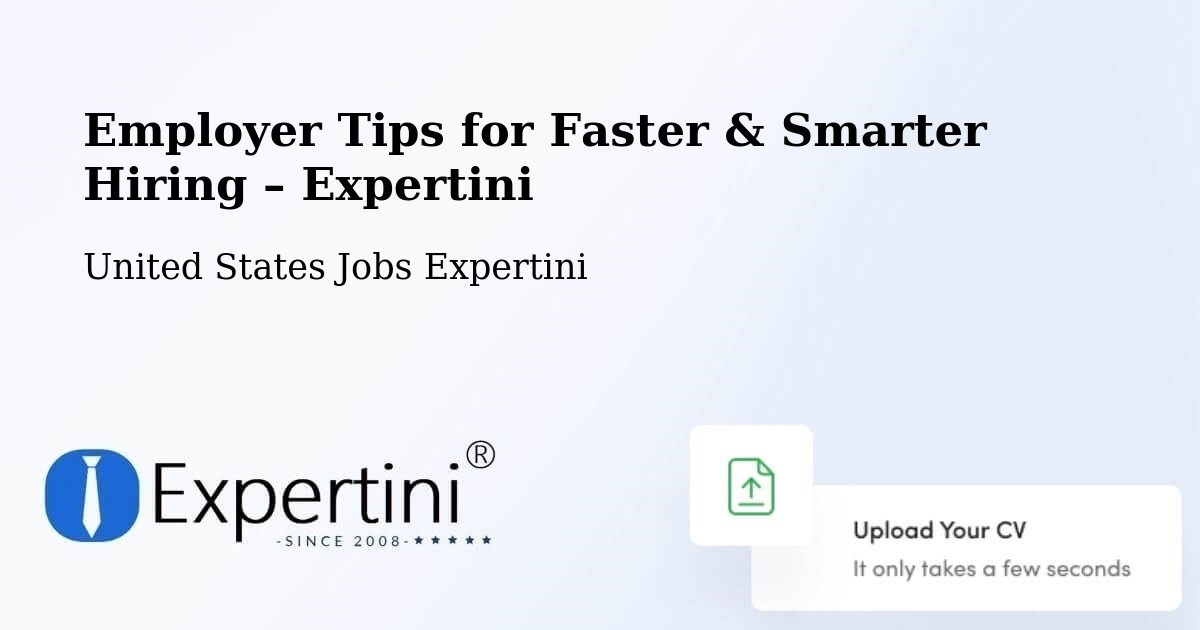Employer Tips for Hiring & Recruitment – Lodi - Lodi, United States Jobs Expertini